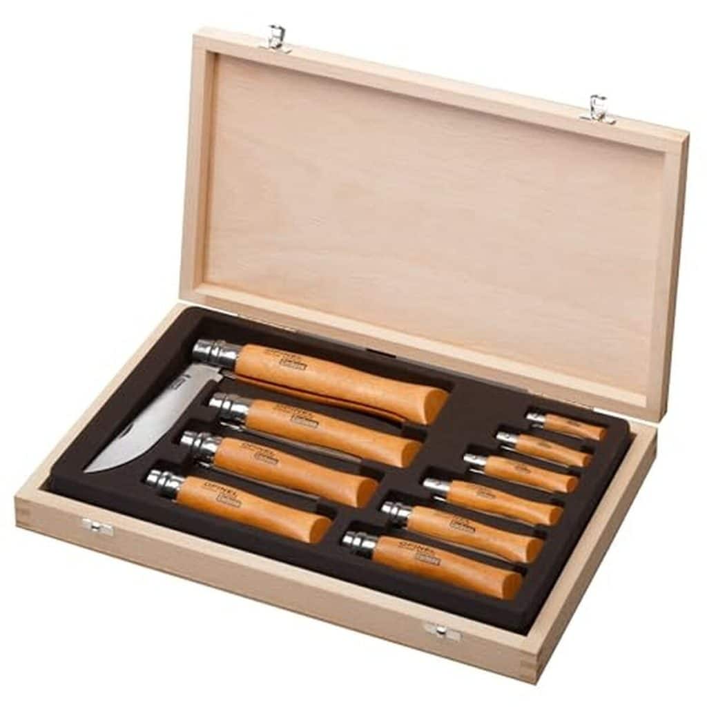 Test : coffret Opinel 10 couteaux pliants