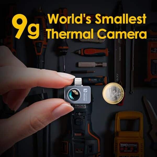 Découvrez la caméra thermique P2 Pro pour iPhone 15/16 : test objectif macro et technologie de super résolution pour des images détaillées