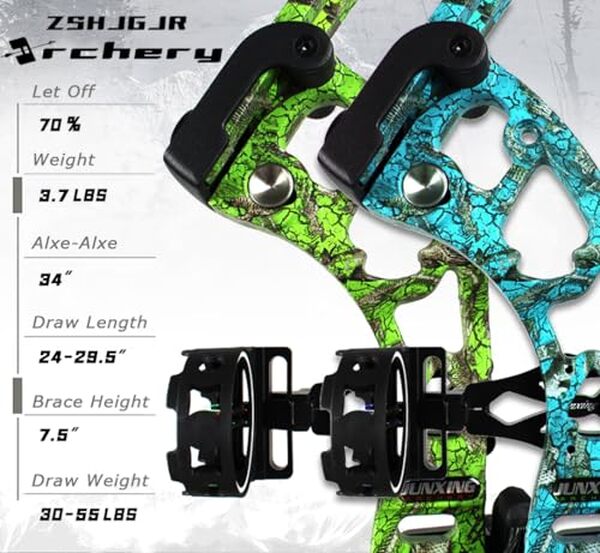 Découvrez notre évaluation du zshjgjr arc à poulies 34 pouces 40 lbs : un choix idéal pour les passionnés de chasse et de tir recherchant précision et puissance