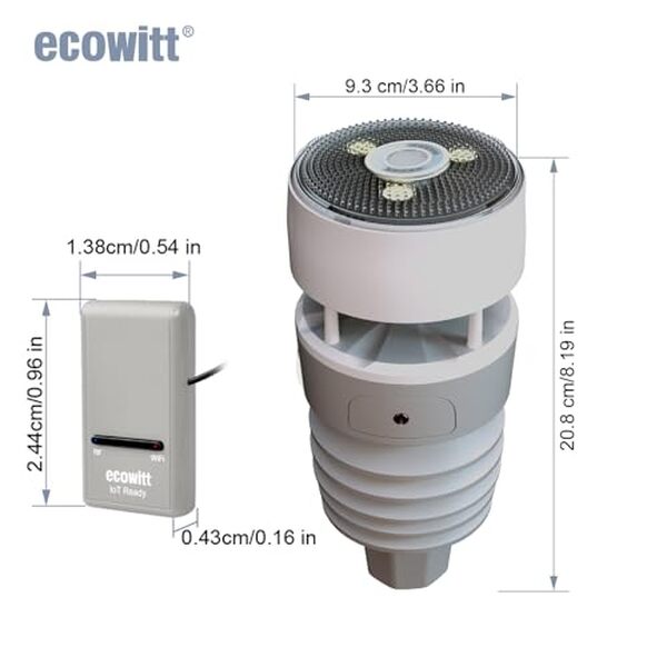 Découvrez la station météo Ecowitt GW1210 3 en 1 : performance, précision et facilité d'utilisation pour anticiper la météo depuis chez vous.
