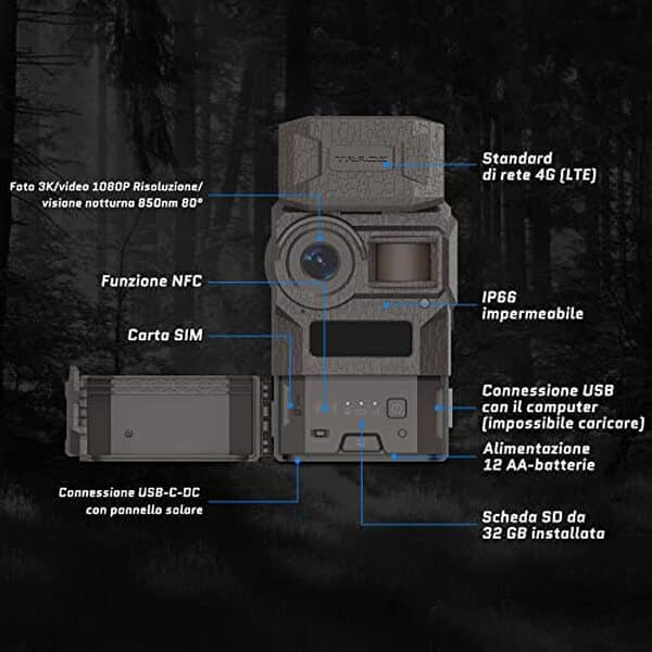 Découvrez la caméra de chasse Camojojo Trace, une technologie 4G LTE ultra-performante pour des images nettes et un suivi efficace.