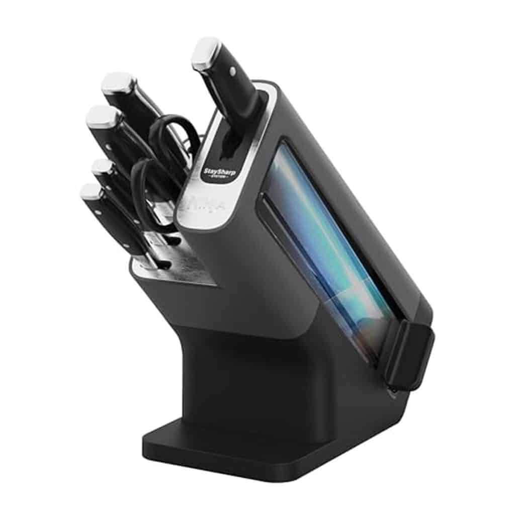 Test du bloc-couteaux Ninja Foodi StaySharp : affûteur intégré et acier inoxydable