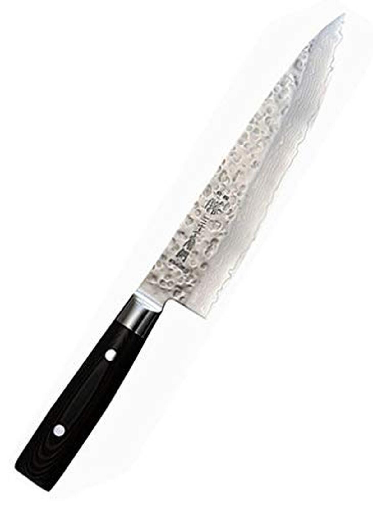 Test du couteau de cuisine Yaxell Zen 21 cm argenté