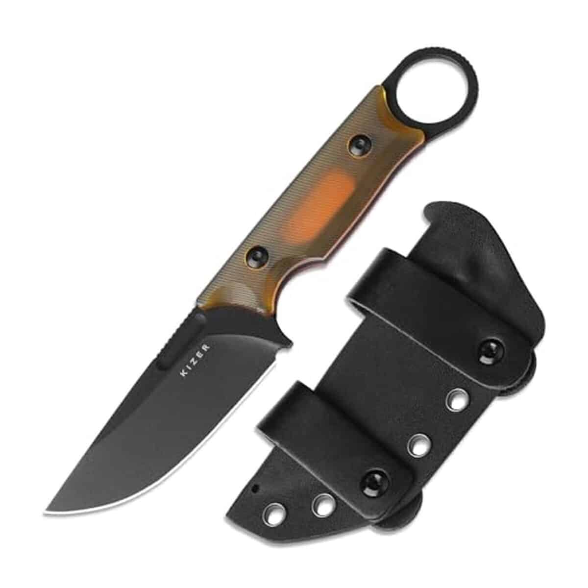 Test du couteau fixe Kizer Cabox : survie et camping