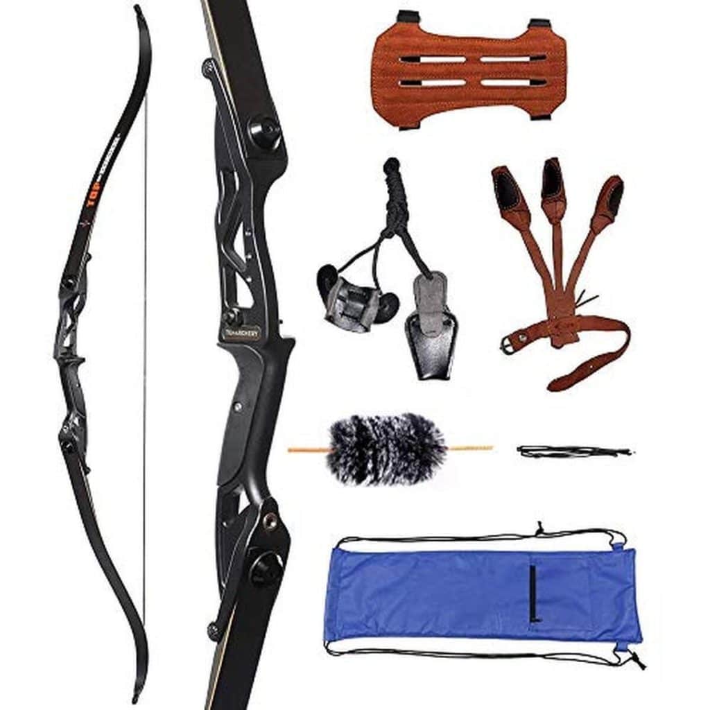 Test du kit de tir à l'arc Huntingdoor 56" 40 lb
