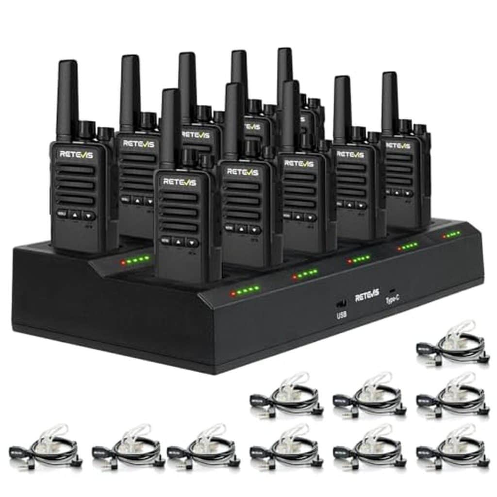 Test du talkie-walkie Retevis RT668B : 16 canaux rechargeables pour pro