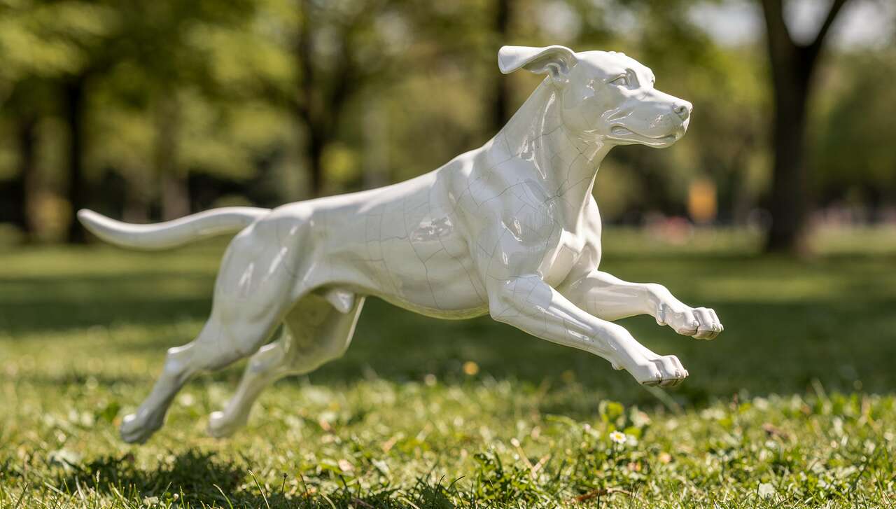 Niveau d'activité et exercices pour le porcelaine