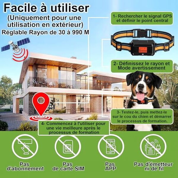 Découvrez notre avis complet sur le collier anti-fugue GPS pour chien : précision du suivi, étanchéité garantie et fiabilité testée pour la sécurité de votre animal. 