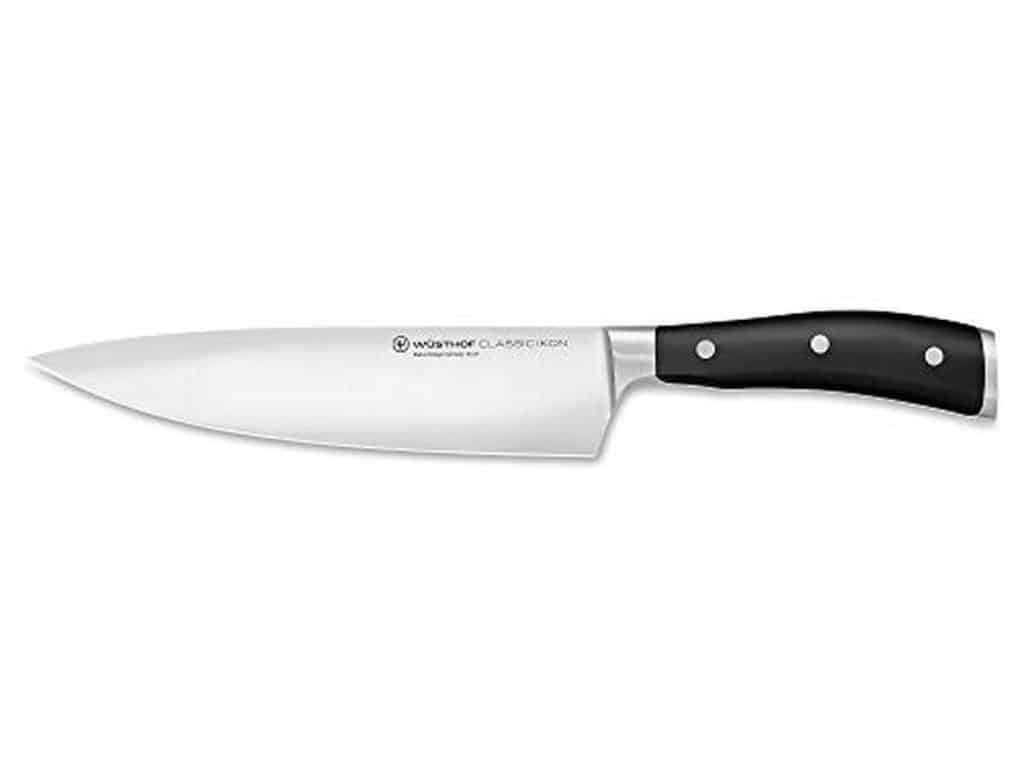 Test du couteau de chef Wüsthof Classic Ikon 20 cm