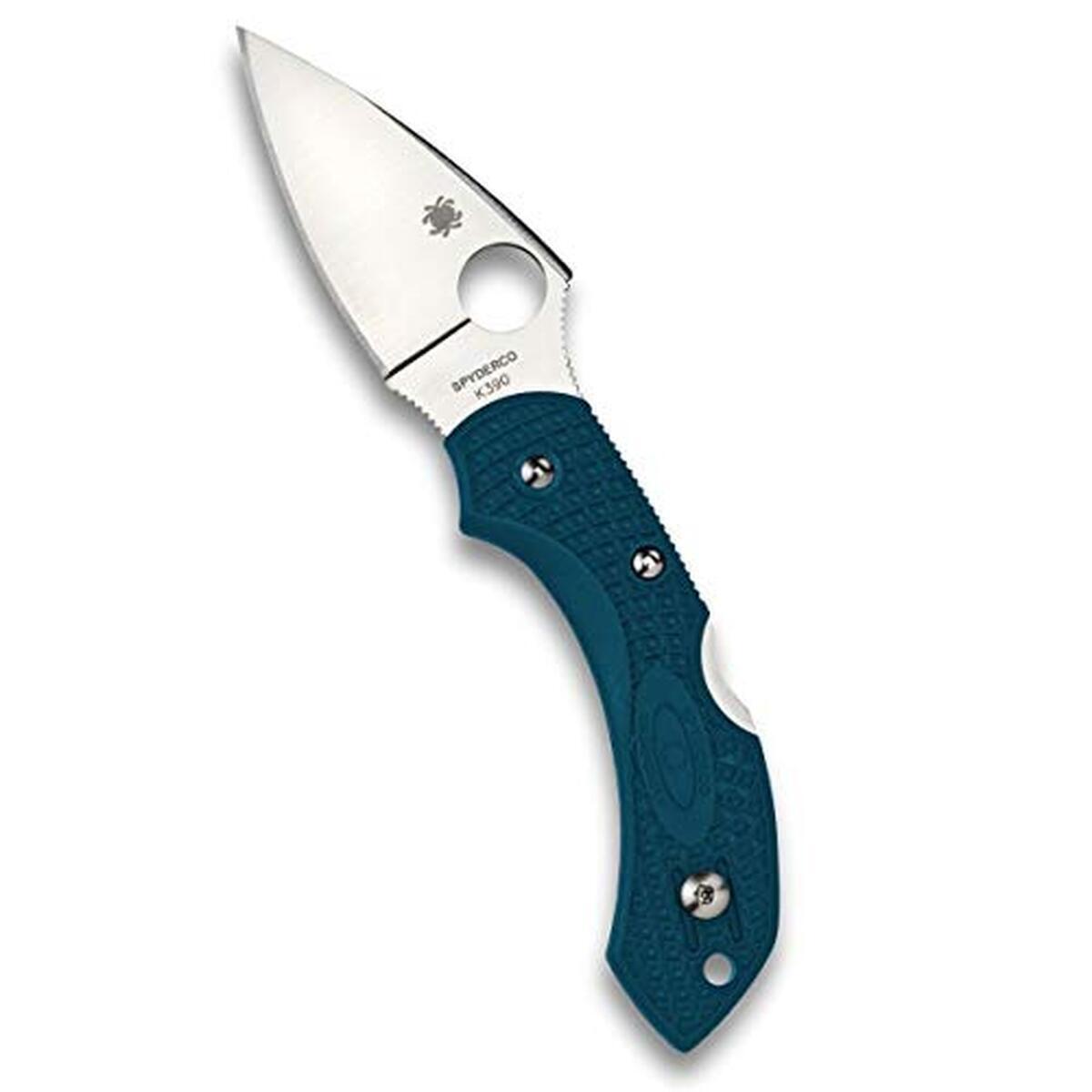 Test du couteau de poche Spyderco Dragonfly 2 bleu