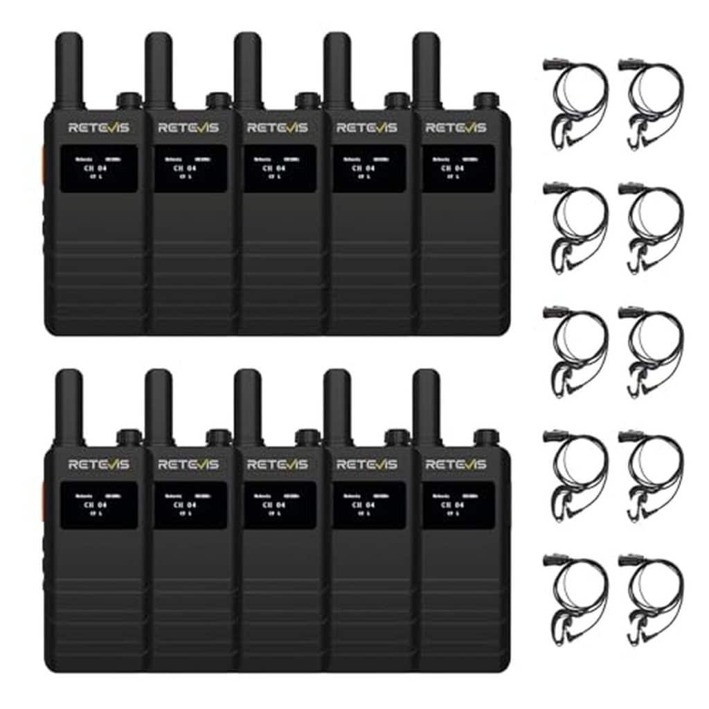 Test : retevis B63S talkie walkie pro, écran LCD, longue portée