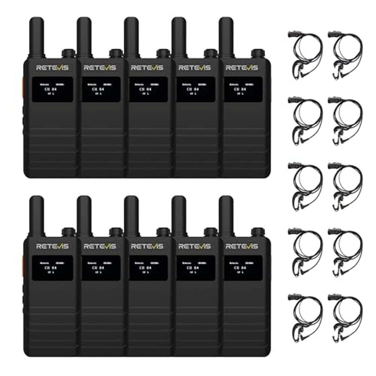 Test : retevis B63S talkie walkie pro, écran LCD, longue portée