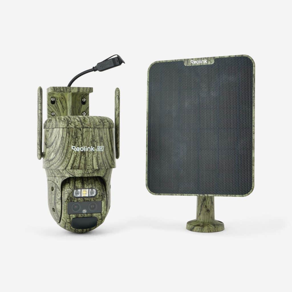 Test caméra de chasse Decathlon Reolink G770 4G 360° avec panneau solaire